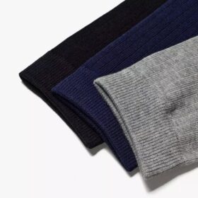 3 Pack Crew Black Multicolour Socks 3 Pack Crew Black Multicolour Socks