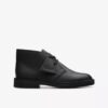 Boys Desert Boot Older Black Leather Boots Us Boys Desert Boot Older Black Leather Boots Us