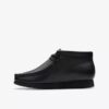 Kids Wallabee Boot Older Black Leather Wallabee Kids Wallabee Boot Older Black Leather Wallabee