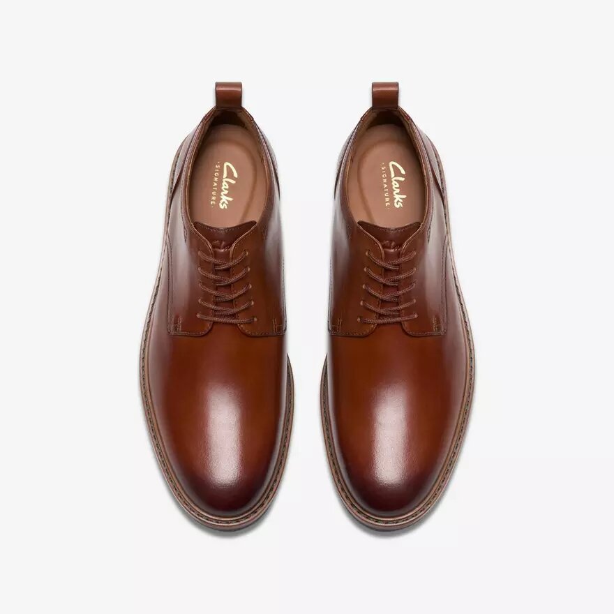 Men’s Aldwin Lace Tan Leather Oxfords Men’s Aldwin Lace Tan Leather Oxfords