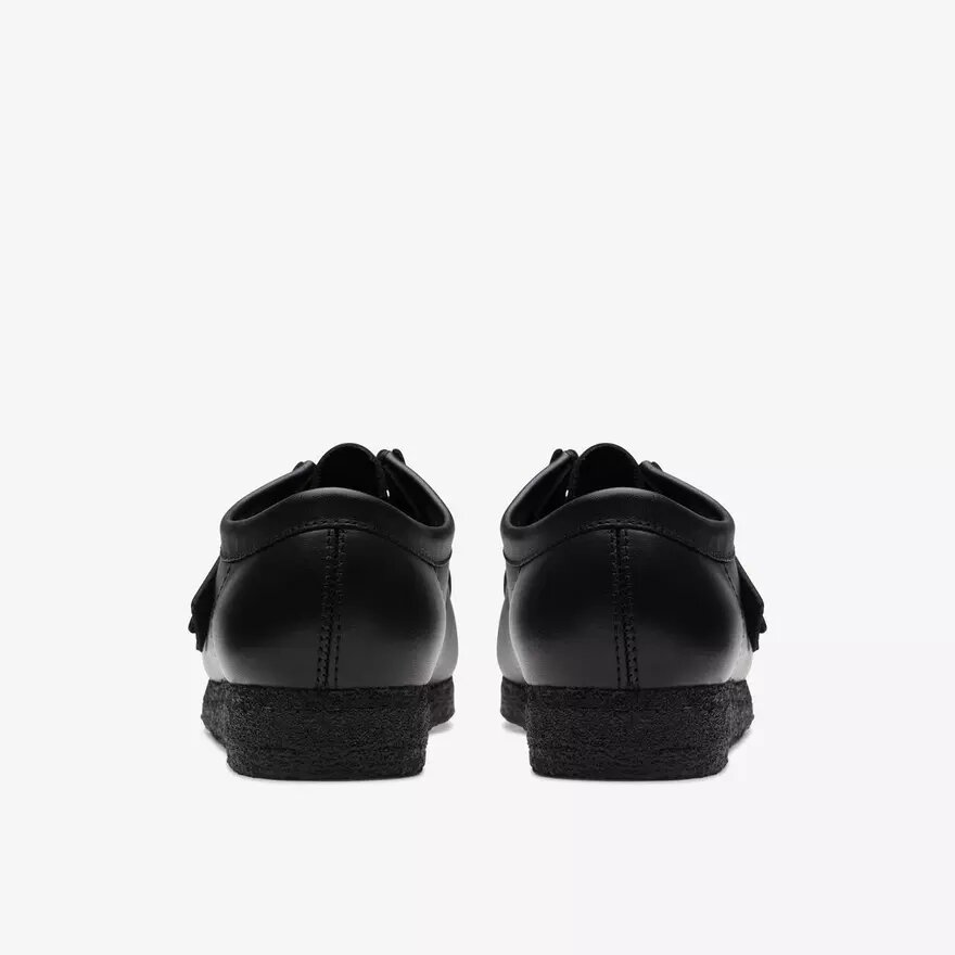 Men’s Wallabee™ Black Leather Shoes Men’s Wallabee™ Black Leather Shoes