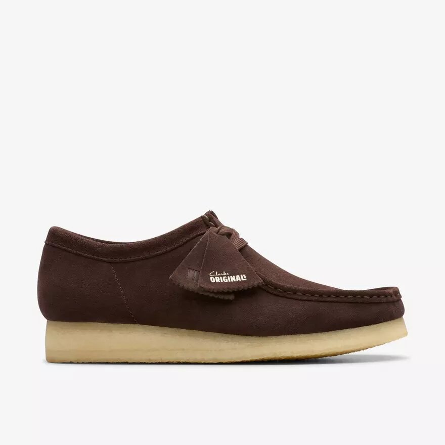 Men’s Wallabee™ Dark Brown Suede Shoes Men’s Wallabee™ Dark Brown Suede Shoes