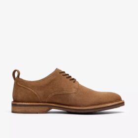 Mens Aldwin Lace Tan Suede Oxfords Mens Aldwin Lace Tan Suede Oxfords