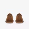 Mens Aldwin Lace Tan Suede Oxfords