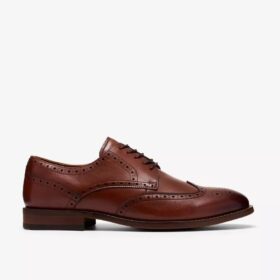 Mens Bowburn Tip Tan Leather Oxford Shoes Mens Bowburn Tip Tan Leather Oxford Shoes