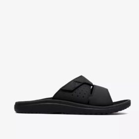 Mens Breeze Slide Black Sandals Mens Breeze Slide Black Sandals