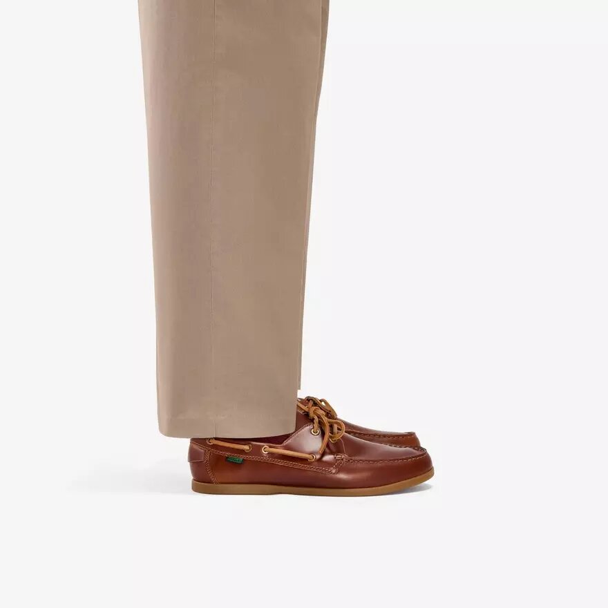 Mens Charmouth Lace Tan Leather Boat Shoes Mens Charmouth Lace Tan Leather Boat Shoes