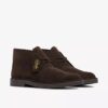 Mens Desert Boot Evo Dark Brown Suede Chukka