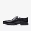 Mens Dresslite Step Black Leather Loafer Mens Dresslite Step Black Leather Loafer