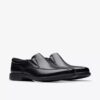 Mens Dresslite Step Black Leather Loafer Mens Dresslite Step Black Leather Loafer