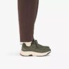 Mens Enford Lo Waterproof Khaki Sneakers