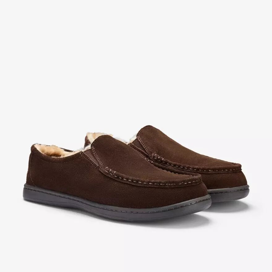 Mens Gorstan Step Brown Slippers Mens Gorstan Step Brown Slippers