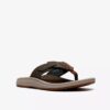 Mens M Breeze Green Combination Flip Flop