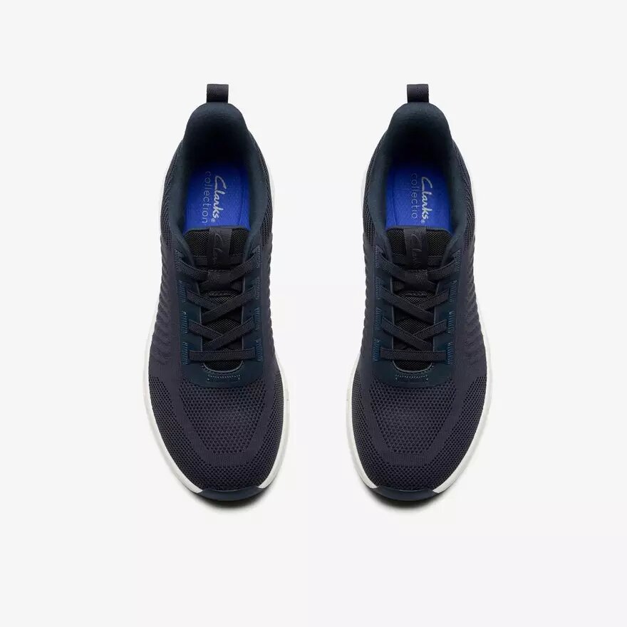 Mens Motion Trek Lt Navy Knit Sneakers Mens Motion Trek Lt Navy Knit Sneakers
