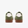 Mens Seco Speed Green Suede Sneakers