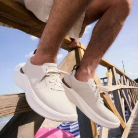 Mens Solevana Style off White Sneakers Mens Solevana Style off White Sneakers