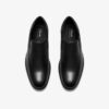 Mens Steadwell Step Black Leather Loafers