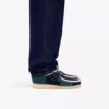 Mens Wallabee Blue/Green Stripe Mens Wallabee Blue/Green Stripe