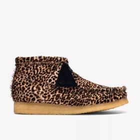 Mens Wallabee Boot Leopard Mens Wallabee Boot Leopard