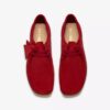 Mens Wallabee Deep Red Suede Mens Wallabee Deep Red Suede