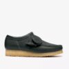Mens Wallabee Rb Dark Green Leather Wallabees Mens Wallabee Rb Dark Green Leather Wallabees