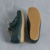 Mens Wallabee Rb Dark Green Leather Wallabees Mens Wallabee Rb Dark Green Leather Wallabees