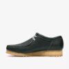Mens Wallabee Rb Dark Green Leather Wallabees Mens Wallabee Rb Dark Green Leather Wallabees