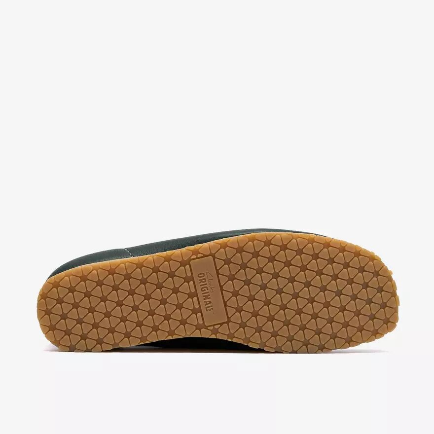 Mens Wallabee Rb Dark Green Leather Wallabees Mens Wallabee Rb Dark Green Leather Wallabees