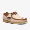 Mens Wallabee White Combination Leather Mens Wallabee White Combination Leather