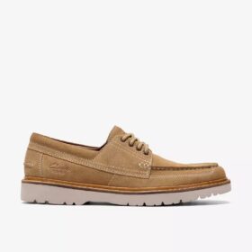 Mens Weltridge Moc Sand Suede Boat Shoe Mens Weltridge Moc Sand Suede Boat Shoe