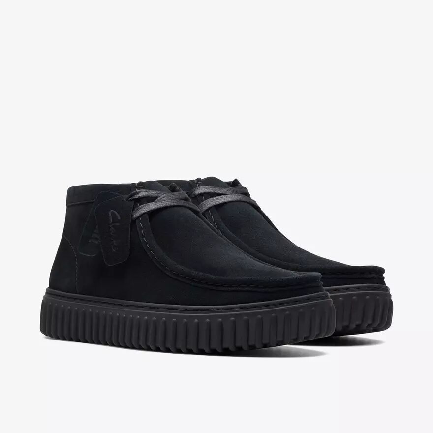 Torhill Hi Black Suede Ankle Boots Torhill Hi Black Suede Ankle Boots