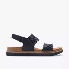 Women’s Arwell Glide Black Combination Flat Sandals Women’s Arwell Glide Black Combination Flat Sandals