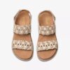 Women’s Arwell Glide Metallic Combination Flat Sandals