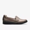 Women’s Ellowyn Penny Bronze Metallic Slip Ons