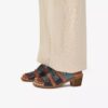 Women’s Emily 2 Adella Navy Multicolour Heeled Sandals