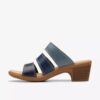 Women’s Emily 2 Adella Navy Multicolour Heeled Sandals