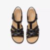 Women’s Emily 2 Rose Black Leather Heeled Sandals Women’s Emily 2 Rose Black Leather Heeled Sandals