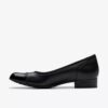 Women’s Krystine May Black Leather Slip Ons