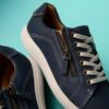 Women’s Nalle Lace Navy Nubuck Sneakers Women’s Nalle Lace Navy Nubuck Sneakers