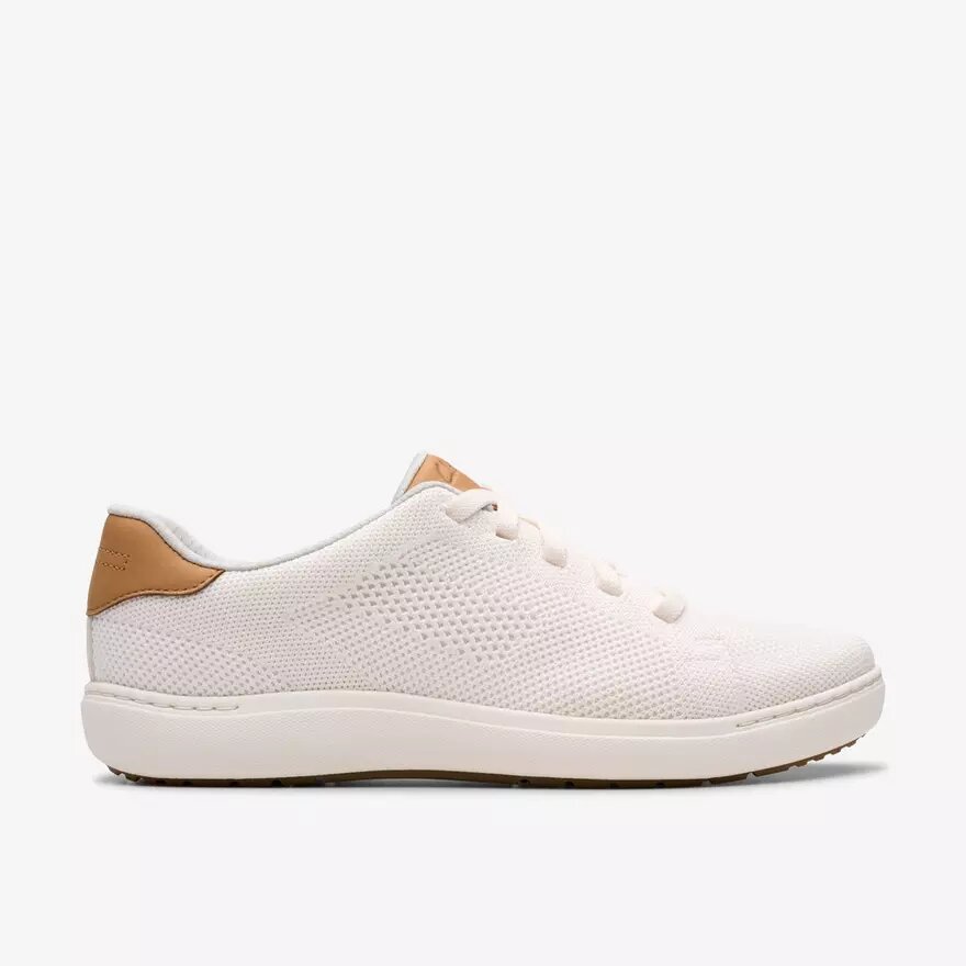 Women’s Nalle Walk White Knit Sneakers Women’s Nalle Walk White Knit Sneakers