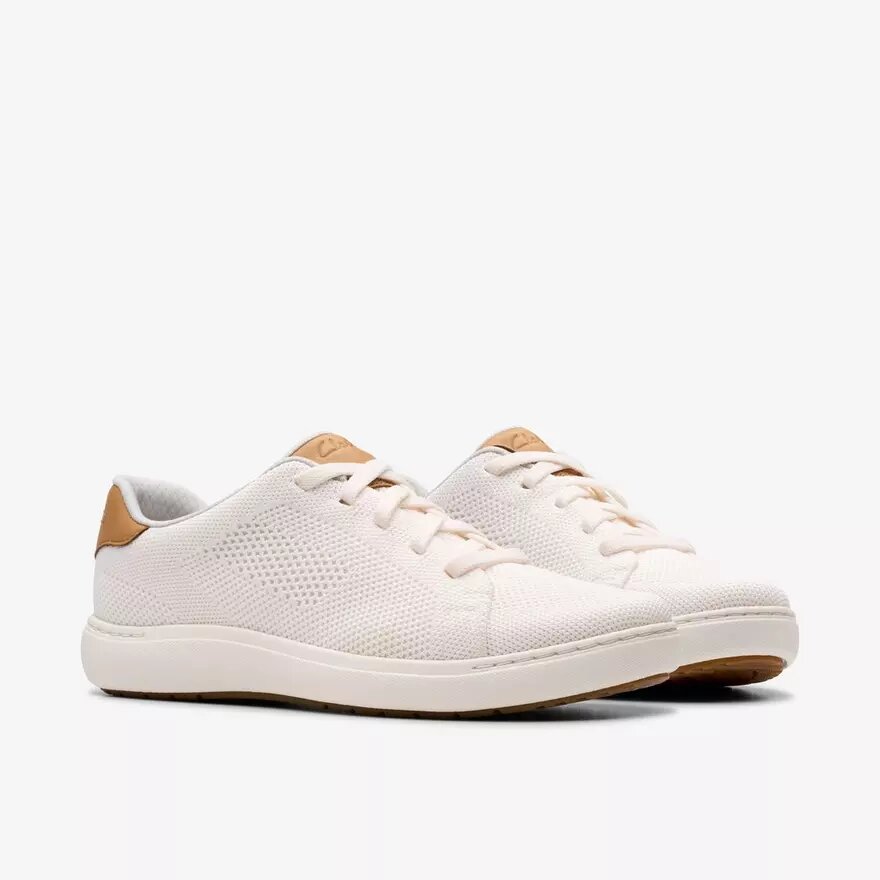 Women’s Nalle Walk White Knit Sneakers Women’s Nalle Walk White Knit Sneakers