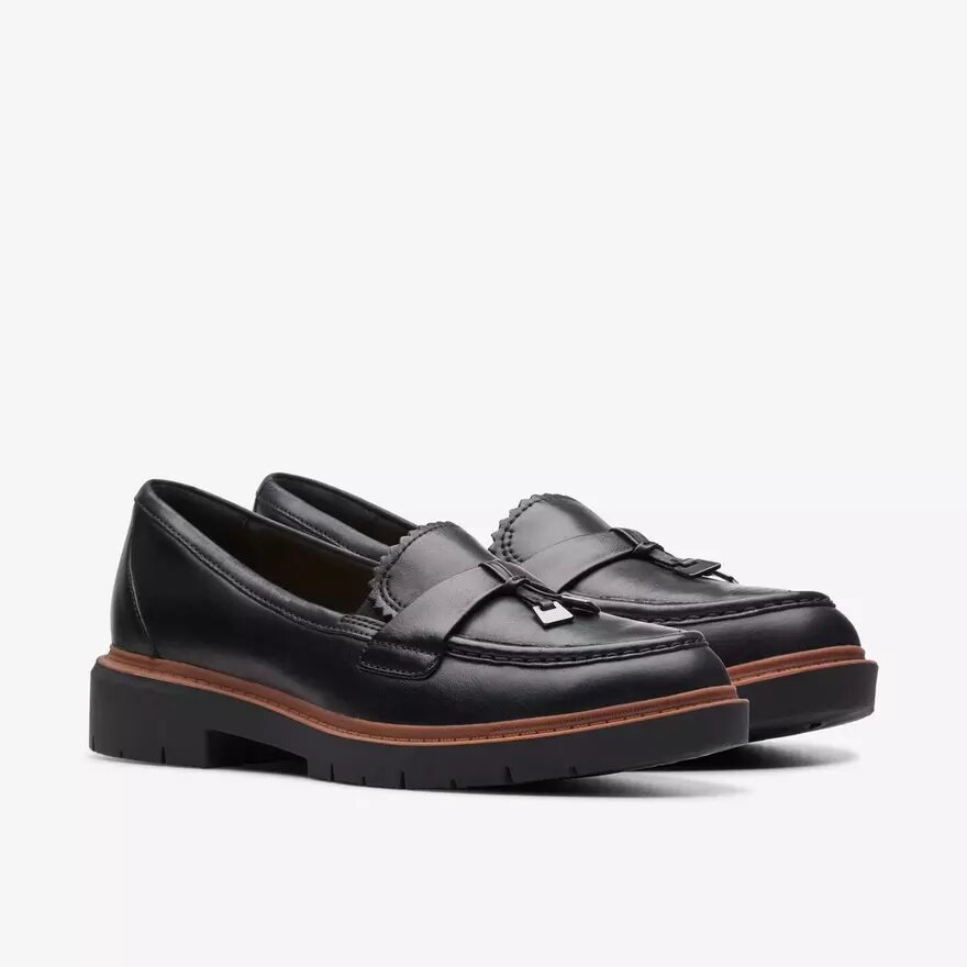 Women’s Westlynn Bella Black Leather Loafers Women’s Westlynn Bella Black Leather Loafers
