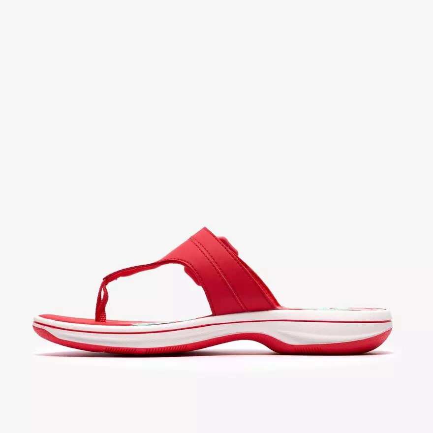 Womens Breeze Cove Poppy Red Flip Flop Womens Breeze Cove Poppy Red Flip Flop