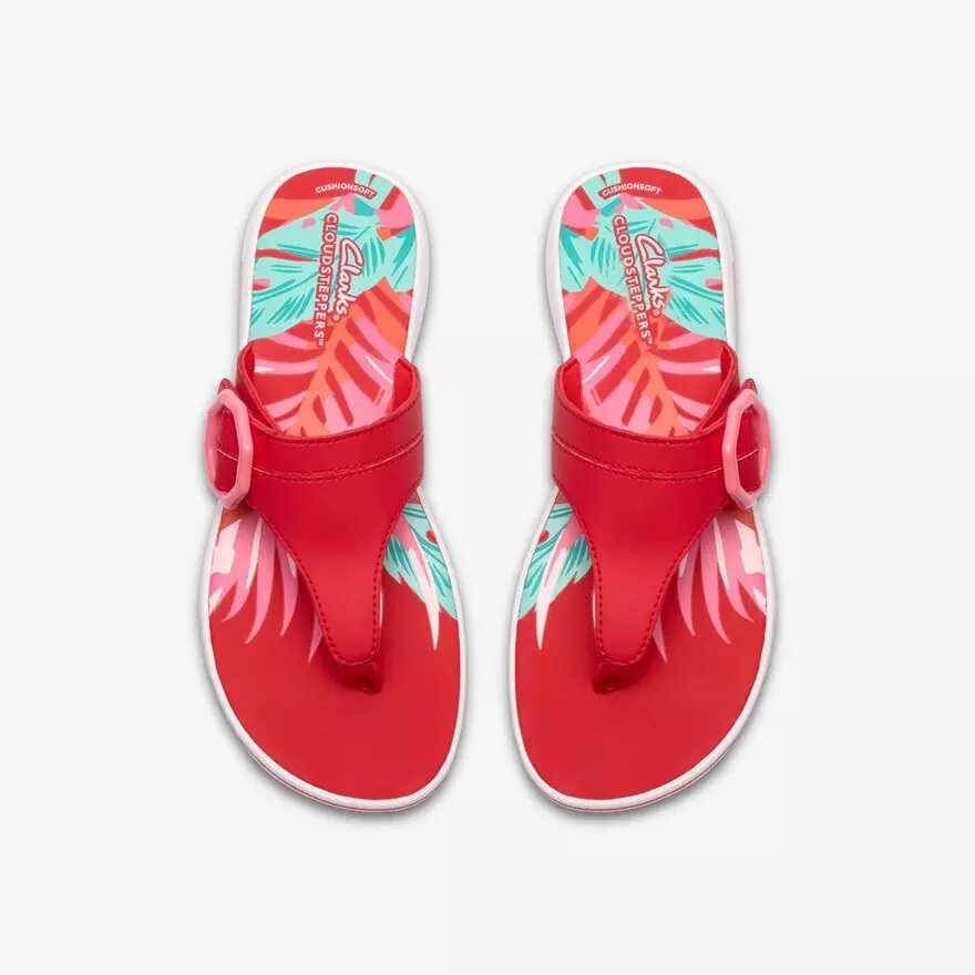 Womens Breeze Cove Poppy Red Flip Flop Womens Breeze Cove Poppy Red Flip Flop