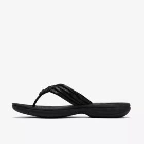 Womens Breeze Gem Black Flip Flop Womens Breeze Gem Black Flip Flop