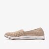 Womens Breeze Lily Light Taupe Slip Ons Womens Breeze Lily Light Taupe Slip Ons
