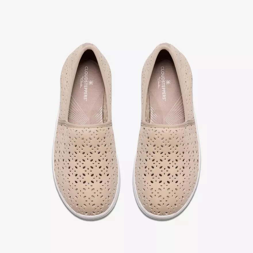 Womens Breeze Lily Light Taupe Slip Ons Womens Breeze Lily Light Taupe Slip Ons