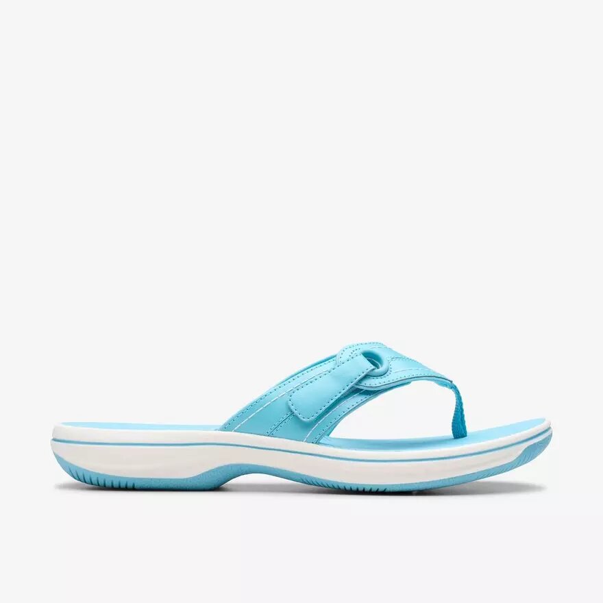Womens Breeze Reyna Sky Blue Flip Flop Womens Breeze Reyna Sky Blue Flip Flop