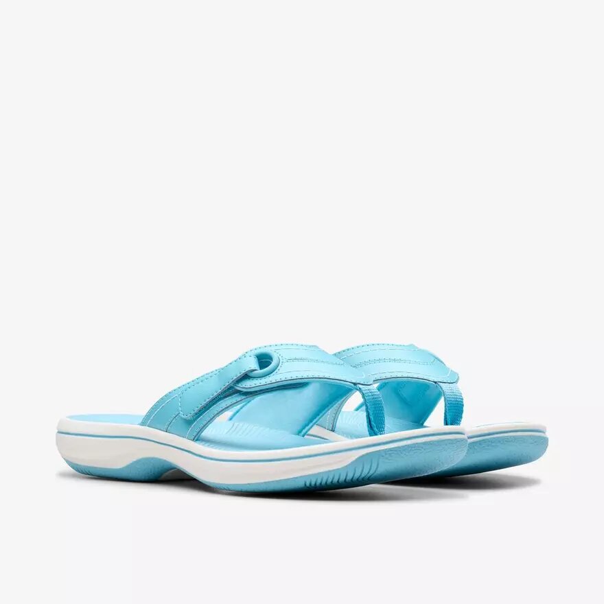 Womens Breeze Reyna Sky Blue Flip Flop Womens Breeze Reyna Sky Blue Flip Flop
