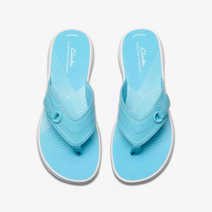 Womens Breeze Reyna Sky Blue Flip Flop Womens Breeze Reyna Sky Blue Flip Flop